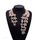 European Fashionable Ziron Necklace Alloy Big Brand Necklace     black - Mega Save Wholesale & Retail - 3