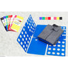 Laundry Adult/children  Magic Fast Speed Folder Clothes T Shirt Folding Board - Mega Save Wholesale & Retail - 2