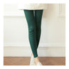 Plus Size Modal Pencil Pants Leggings   dark green   S - Mega Save Wholesale & Retail - 2