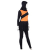 Muslim Swimwear Swimsuit Bathing Suit hw10d   orange   XS - Mega Save Wholesale & Retail - 2