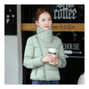 Winter Short Down Coat Woman Thick Warm Fashionable   pea green   M - Mega Save Wholesale & Retail - 1