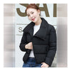 Winter Short Down Coat Woman Thick Warm Fashionable   black   M - Mega Save Wholesale & Retail - 3