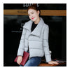 Winter Short Down Coat Woman Thick Warm Fashionable   grey   M - Mega Save Wholesale & Retail - 2