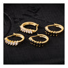 South Korean Style Delicate Earrings   black - Mega Save Wholesale & Retail - 4