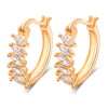 South Korean Style Delicate Earrings   white - Mega Save Wholesale & Retail - 1