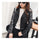 PU Faux Leather Biker Coat Woman Slim Fashionable    S - Mega Save Wholesale & Retail - 2