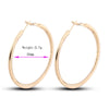Big Earrings 18K Gold Galvanized - Mega Save Wholesale & Retail - 4