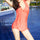 SPA Conservative Skirt Type Swimwear Swimsuit Bathing Suit  watermelon red - Mega Save Wholesale & Retail - 1