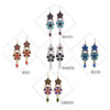 New fashion exquisite earrings wholesale European and American big long section of the teardrop-shaped earrings resin factory outlets   BLUE - Mega Save Wholesale & Retail - 3
