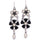 New fashion exquisite earrings wholesale European and American big long section of the teardrop-shaped earrings resin factory outlets   WHITE - Mega Save Wholesale & Retail - 1