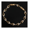 18K Gold Galvanized Loving Heart Austrian Zircon Bracelet - Mega Save Wholesale & Retail - 1