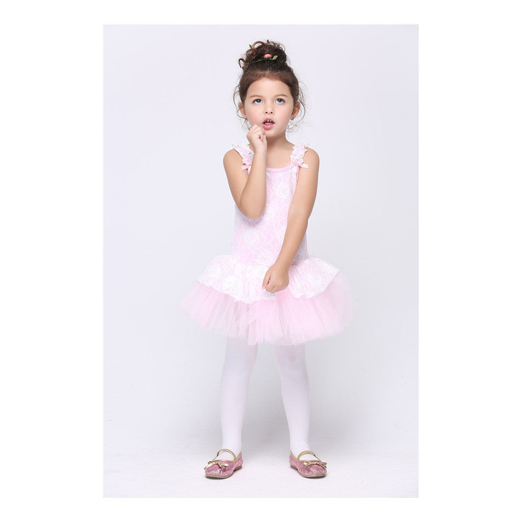 Vest Dress Ballet Girl Costume Ball Gown Dancing Dress - Mega Save Wholesale & Retail