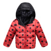 Winter Boy Girl Children Garments Down Coat Thick   red   100cm - Mega Save Wholesale & Retail - 1