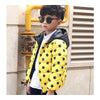 Winter Boy Girl Children Garments Down Coat Thick   yellow   100cm - Mega Save Wholesale & Retail - 2