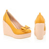 Thin Shoes Slipsole Bowknot Buckle  apricot - Mega Save Wholesale & Retail - 2