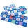 Stars Ground Foot Non-slip Mat Carpet  blue    40*60cm - Mega Save Wholesale & Retail