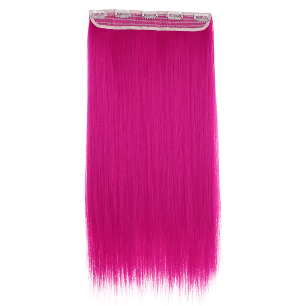 Wholesale color wig hair extension piece a five-card straight hair gradient hair piece long straight hair piece hair extension   NEW ROSE - Mega Save Wholesale & Retail - 1