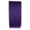 Wholesale color wig hair extension piece a five-card straight hair gradient hair piece long straight hair piece hair extension   THE NEW PURPLE  