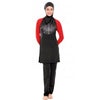 Muslim Swimwear Burqini Bathing Suit Woman   red  S - Mega Save Wholesale & Retail - 1