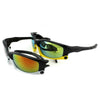 073 Sunglasses Polarized Glasses Outdoor Sports Riding    upper black down yellow