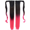 Magic Tape Gradient Ramp Horsetail Wig Straight    BlackTPink - Mega Save Wholesale & Retail