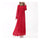 Malaysian Muslim Women Garments Dress Solid Color   wine red - Mega Save Wholesale & Retail - 1