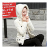 Winter Slim Embroidered Hooded Woman Down Coat   cream white   M - Mega Save Wholesale & Retail - 2