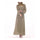 Malaysian Muslim Women Garments Dress Solid Color   light brown - Mega Save Wholesale & Retail - 1