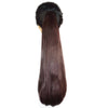 Inside Curled Wig Horsetail Pear Hot   brown black NKMW-4#