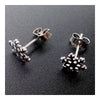 925 Pure Silver Snowflake Ear Studs - Mega Save Wholesale & Retail - 3