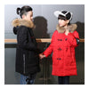 Winter Boy Girl Child Thick Middle Long Down Coat    red   130cm - Mega Save Wholesale & Retail - 4