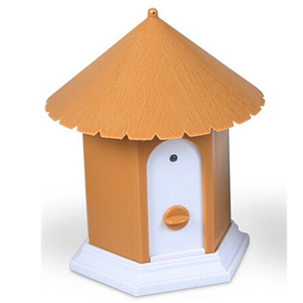 Dog Puppy Outdoor Ultrasonic Stop Bark Barking Control System Yellow - Mega Save Wholesale & Retail - 1