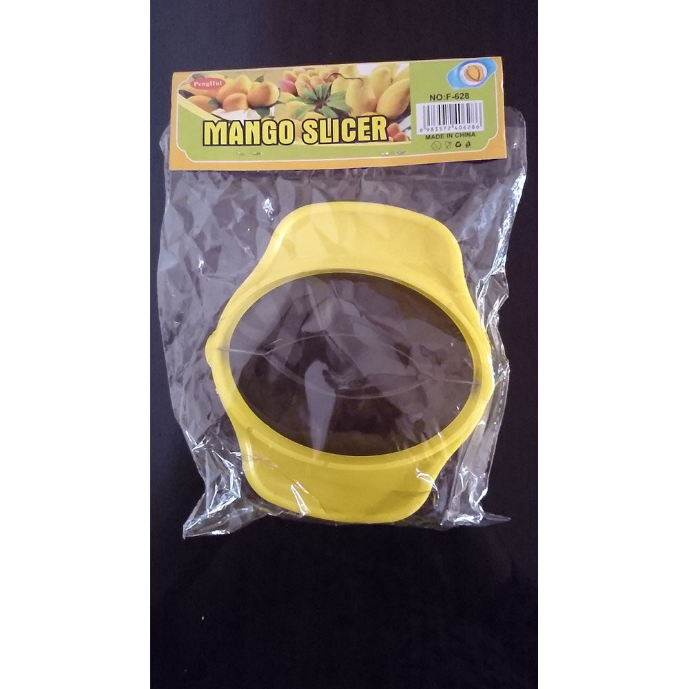 Heavy Stainless Mango Fruit Slicer Splitter Cutter Pitter Tools Kitchen Gadgets    yellow - Mega Save Wholesale & Retail - 1