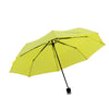 Pure Colour Folding Umbrella Compact Light weight Anti-UV Rain Sun Umbrella Black - Mega Save Wholesale & Retail - 15