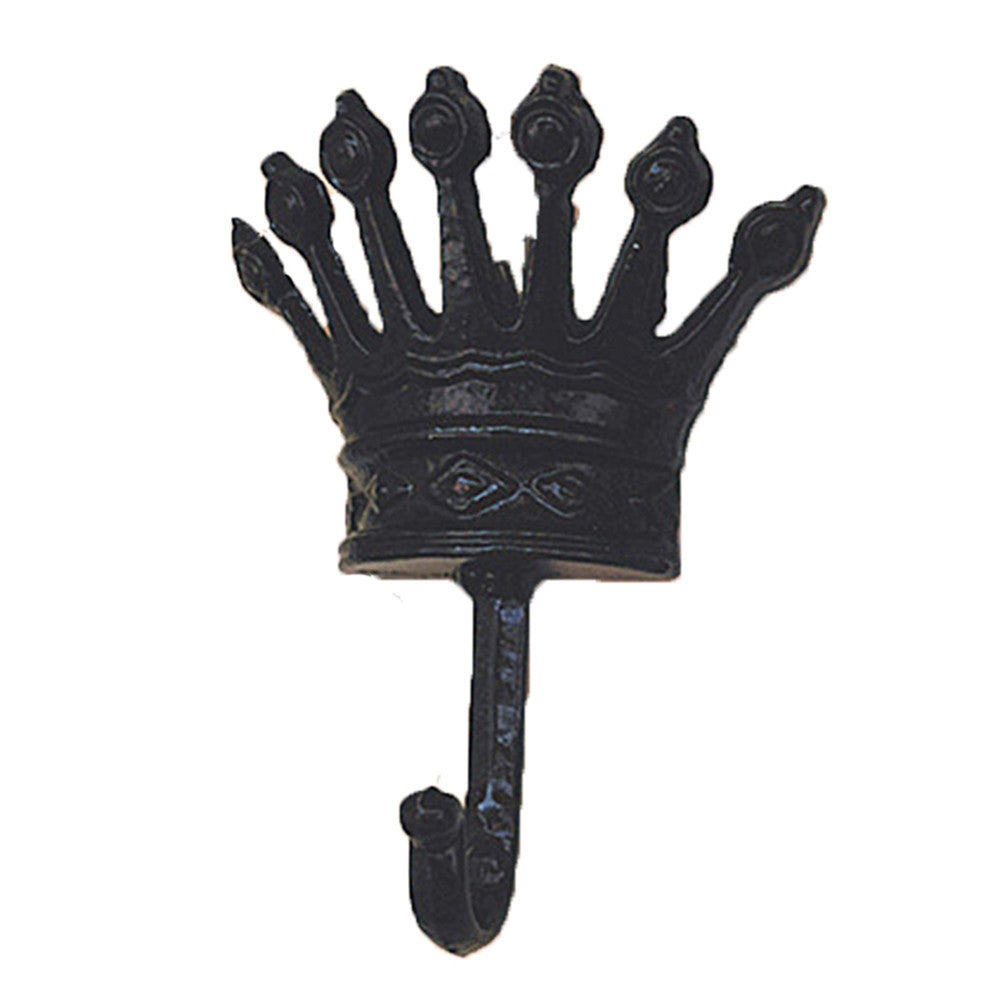 Wrought iron hooks creative decorative wall hook hook hook iron wall hangings    Black - Mega Save Wholesale & Retail - 1