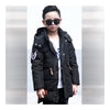 Winter Thick Down Coat Boy Warm Children Garments   black   120cm - Mega Save Wholesale & Retail - 2
