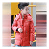 Winter Thick Down Coat Boy Warm Children Garments   red   120cm - Mega Save Wholesale & Retail - 1