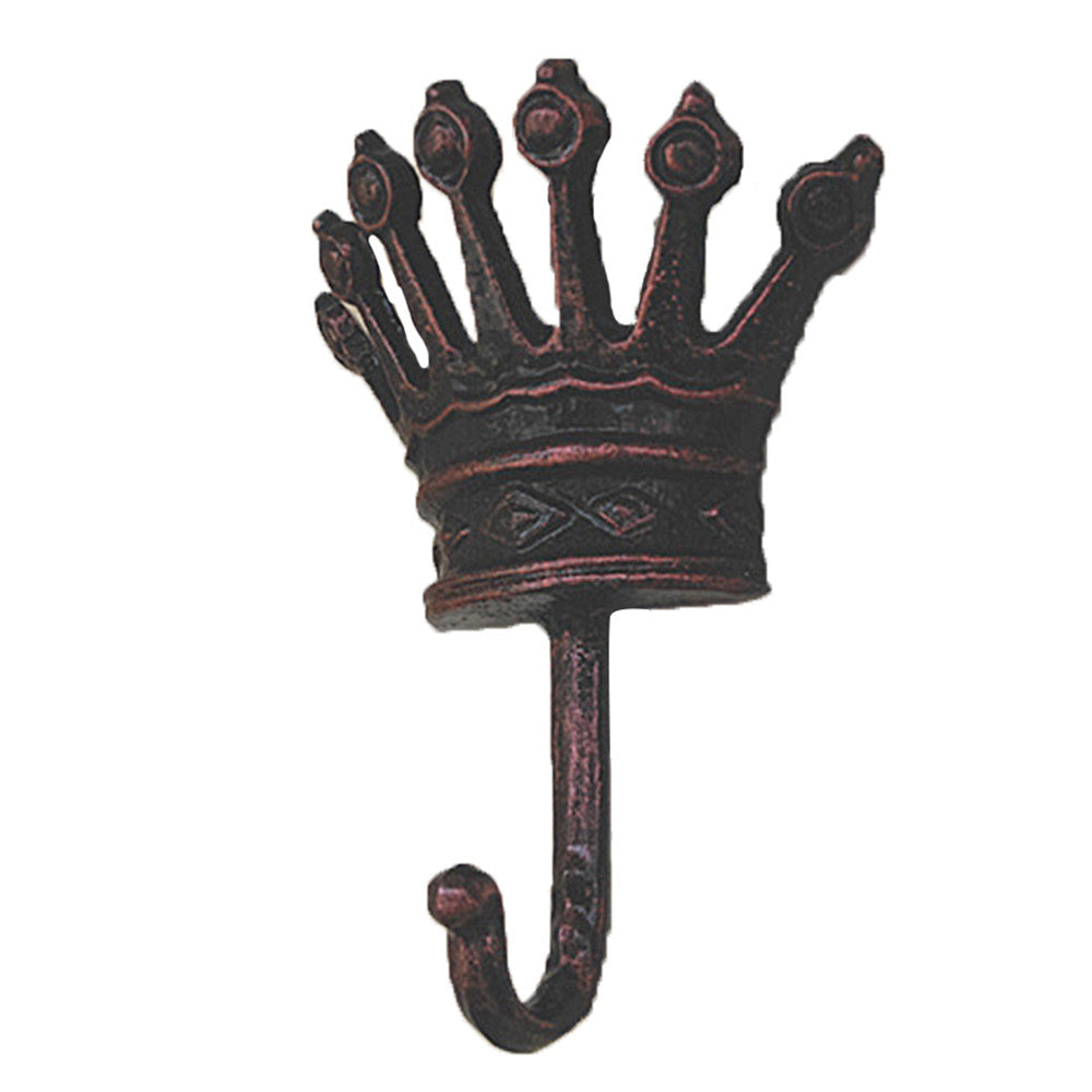 Wrought iron hooks creative decorative wall hook hook hook iron wall hangings    red copper - Mega Save Wholesale & Retail - 1