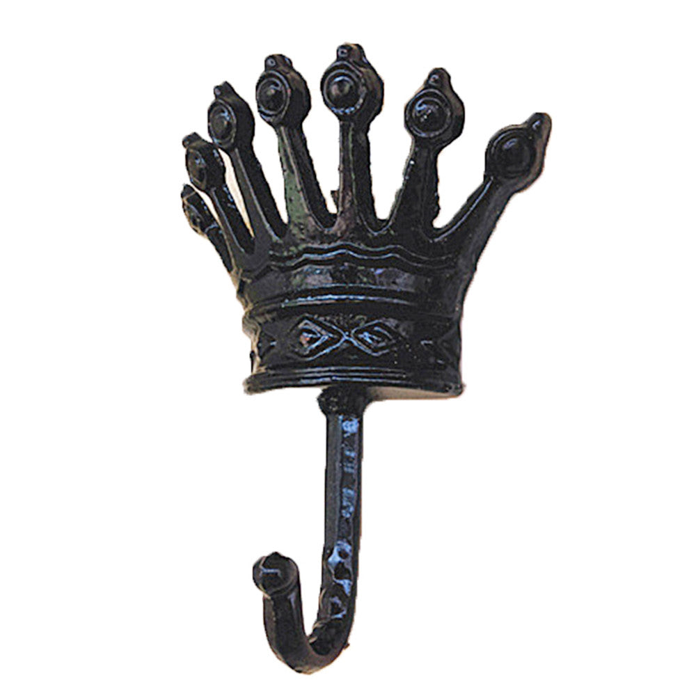 Wrought iron hooks creative decorative wall hook hook hook iron wall hangings    Silver - Mega Save Wholesale & Retail - 1