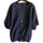 Woman Loose Wool Knitwear Sweater Boat Neck   navy   S - Mega Save Wholesale & Retail - 1