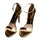 Thin High Heel Shoes Sandals Metal Color Simple All-match  golden - Mega Save Wholesale & Retail