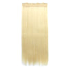 70cm 140g Invisible Hair Extension 5 Cards Wig    86/613#