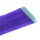 Invisible Hair Extension Colorful Wig    violet PORPLE3#