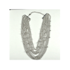 New European Big Brand Fashionable Zircon Necklace Woman   silver - Mega Save Wholesale & Retail