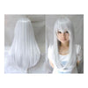 Wonderland Long 60cm Blonde Straight Synthetic Cosplay Wig   silver - Mega Save Wholesale & Retail