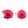 Motorcycle Motor Bike Scooter Safety Helmet 205   pink - Mega Save Wholesale & Retail - 3