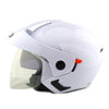 Motorcycle Motor Bike Scooter Safety Helmet 205   white - Mega Save Wholesale & Retail - 1