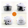 Motorcycle Motor Bike Scooter Safety Helmet 205   white - Mega Save Wholesale & Retail - 2