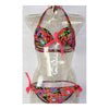 Fashionable Floral Underwire Bikini Set Swimsuit Swimwear   S - Mega Save Wholesale & Retail