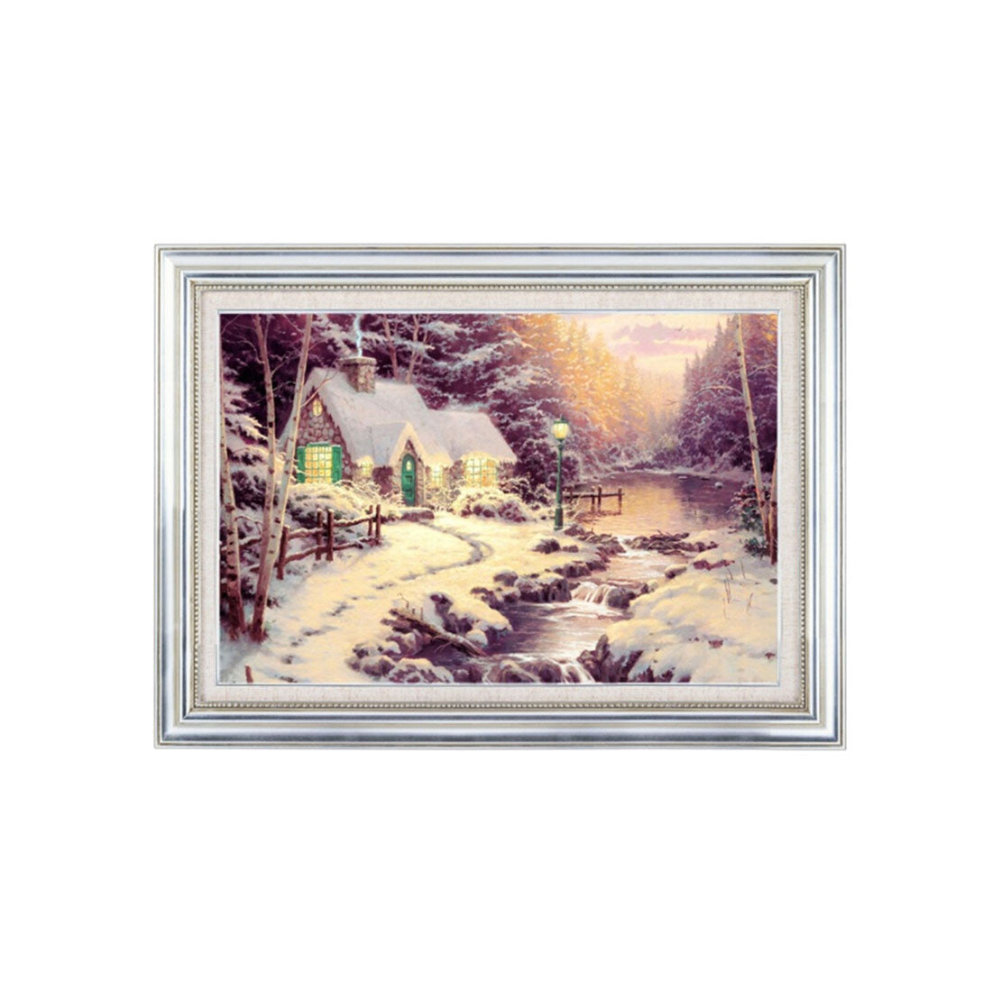 5D Diamond Painting Magic Cube Diamond Cross Stitch Living Room European Snow Clad in Silvery White - Mega Save Wholesale & Retail